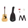 Fender FA-115 Dreadnought NAT WN V2 gitara akustyczna z pokrowcem