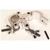 Duratruss Pro Swivel Clamp - obejma -  hak aluminiowy - podwjna obejma na rur fi 50mm