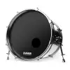 Evans BD18RB EQ-3 Resonant Black nacig perkusyjny do bbna basowego 18″