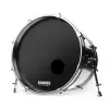 Evans EQ3 Resonant Black 22″, naciag perkusyjny do bbna basowego