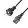 Adam Hall Cables 8101 KH 0150 - Przew�d zasilaj�cy CEE 7/7 - C13, 1,5 m