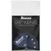 Ibanez PPA4TRG-DB zestaw kostek gitarowych Flat Pick Rubber Grip 6 sztuk