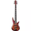 Ibanez SRMS806-BTT brown Toppers Burst Multi Scale gitara basowa