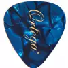 Ortega OGP-BP-H10 zestaw kostek gitarowych Heavy blue Pearl 10szt