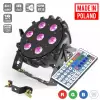 Flash Pro LED PAR SLIM 7x10W RGBW 4in1 15 IR mk2 paski reflektor LED