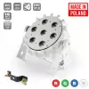 Flash Pro LED PAR SLIM 7x10W RGBW 4in1 15� WHITE HOUSING WIRELESS DMX mk2 p�aski reflektor LED bia�a obudowa