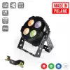 Flash Pro LED PAR 64 4x30W RGBW 4in1 IP65 mk2 ALU HOUSING SCHUKO CABLE + IR CONTROLLER zewntrzny wodoodporny reflektor LED