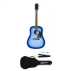 Epiphone Starling Acoustic Guitar Player Pack Starlight Blue zestaw gitarowy