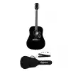 Epiphone Starling Acoustic Guitar Player Pack Ebony zestaw gitarowy