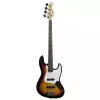 Arrow JB4-01 Sunburst RW gitara basowa