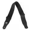 Warwick Nylon Bass Strap 70 mm Black, silver pasek gitarowy