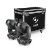 Flash LED G�owica Ruchoma 200W 3in1 - BEAM-SPOT-WASH  - zestaw 2 g�owic w skrzyni transportowej