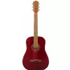 Fender FA-15 gitara akustyczna 3/4 z pokrowcem, Red