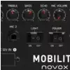 Novox Mobilite Blue przenony system nagonieniowy 60W z mikrofonem bezprzewodowym, MP3/USB/Bluetooth, efekt wietlny LED