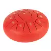 Hayman HTD1011 RD Steel Tongue Drum 10′′ instrument perkusyjny, czerwony Hayman HTD1011 RD Steel Tongue Drum 10′′ instrument perkusyjny, czerwony
