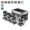 Flash F7100501 LED 4x LED MOVING HEAD 150W 3in1 - 4 x ruchoma g�owica Spot z case