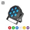 Flash LED PAR 56 7x15W RGBWA+UV 6in1 - reflektor LED