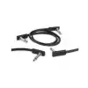 RockBoard Flat Patch Cable Black 45 cm kabel poczeniowy