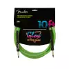 Fender Professional Series Glow in the Dark Cable Green 10′ kabel gitarowy