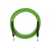 Fender Professional Series Glow in the Dark Cable Green 10′ kabel gitarowy