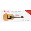 Fender FA-125 Drednought Pack Natural gitara akustyczna zestaw