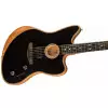 Fender American Acoustasonic Jazzmaster Ebony Fingerboard Black gitara elektroakustyczna