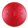 Hluru THL11-10 Tonque Drum 10″, 11 dwikw, Red