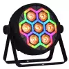 LIGHT4ME FRAME PAR 7x12 LED RGBW - reflektor LED z efektem plastrw miodu