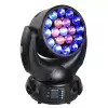 LIGHT4ME ROBO ZOOM WASH 1915 - g�owica ruchoma LED WASH z ringami 19x15W RGBW