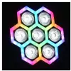 LIGHT4ME FRAME PAR 7x12 LED RGBW - reflektor LED z efektem plastrw miodu