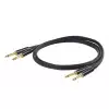 Proel CHLP315LU15 kabel audio 2x TS / 2x TS 1,5m