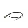 Proel ESO245LU10 kabel audio TRS / XLRf 10m