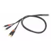 Proel Die Hard DHS505LU3 kabel audio 2x RCA / 2x RCA 3m