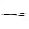 Proel BULK535LU3 kabel audio TRS / 2x TS 3m