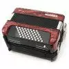 Hohner Nova II 48 akordeon guzikowy (czerwony)