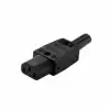 Adam Hall Connectors 8101 P - Wtyczka sieciowa do urzdze nienagrzewajcych si IECC, eska