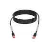 Klotz kabel RJ45 / RJ45 2m czarny Klotz kabel RJ45 / RJ45 2m czarny