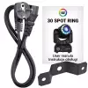 LIGHT4ME MINI SPOT 30 RING - gowa ruchoma LED z podwietlanym ringiem