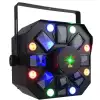 LIGHT4ME OCTALED - efekt wietlny LED disco RGBWA flower laser stroboskop