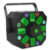 American DJ Eliminator Furious Three RG - efekt wietlny LED DMX 3 w 1 - flower, laser, wash