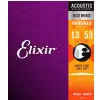 Elixir 11182 NW HD Light 80/20 Bronze struny do gitary akustycznej 13-53