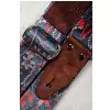 Lowlander Power Guitar Strap Retro Flowers pasek gitarowy