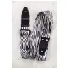 Lowlander Power Guitar Strap Zebra Stripes pasek gitarowy