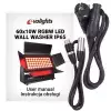 EVOLIGHTS 60x10W RGBW LED WALL WASHER nawietlacz zewntrzny IP65  - owietlacz zewntrzny IP65