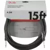 Fender Professional Series Instrument Cable 15′ Black  kabel gitarowy