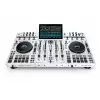 Denon DJ Prime 4 + Limited White - Autonomiczny system DJski All-in-One