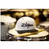 Zildjian Baseball Cap, bia�a czapka z czarnym logo