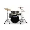 Sonor 17507147 zestaw perkusyjny aqX studio Set BMS Black Midnight Sparkle