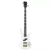 Spector EURO4WHCL gitara basowa Euro Classic 4-Saiter aktiv Solid White Gloss