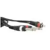 Hot Wire Basic kabel 2xTS - 2xRCA 6m